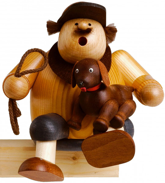 KWO - Räuchermann Kantenhocker-Hundefreund