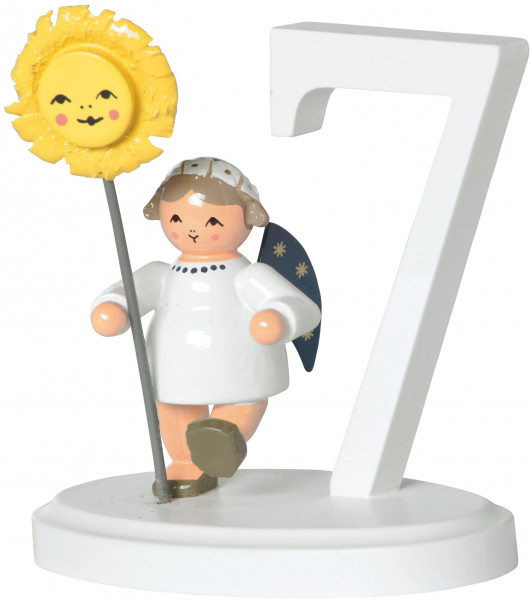 KWO - Zahl "7" mit Engel