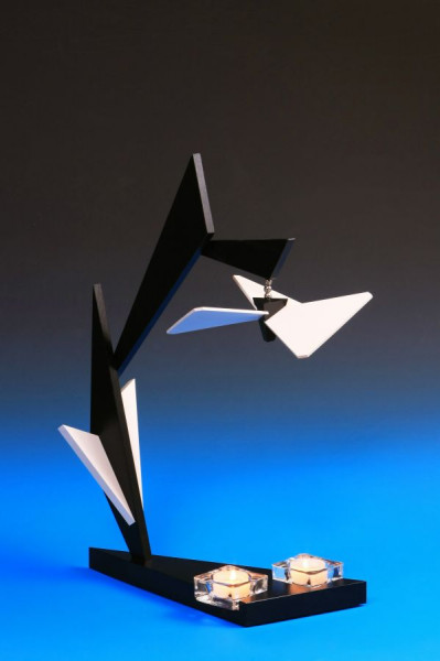 Schalling - Pyramide Flügelträumer -Eisblume- Magnetisch