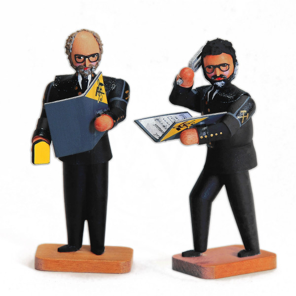 Walter Werner - Freiberger Bergsänger 1. Bass - 2 Figuren