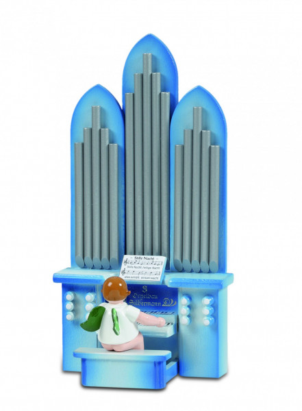 Ellmann - Orgel mit Engel ohne Krone / mit Spielwerk