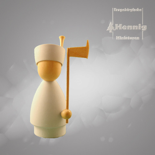 Hennig Figuren - Bergmann modern weiss/natur