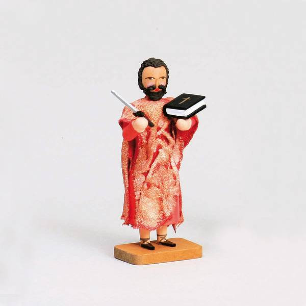 Walter Werner - Apostel Bartholomäus mit Messer und Buch