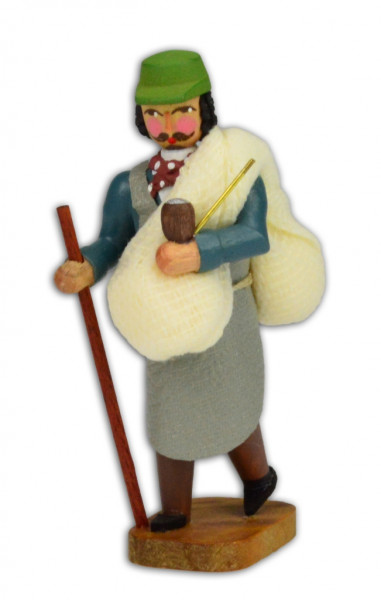 Walter Werner - Quersackindianer, blaue Jacke
