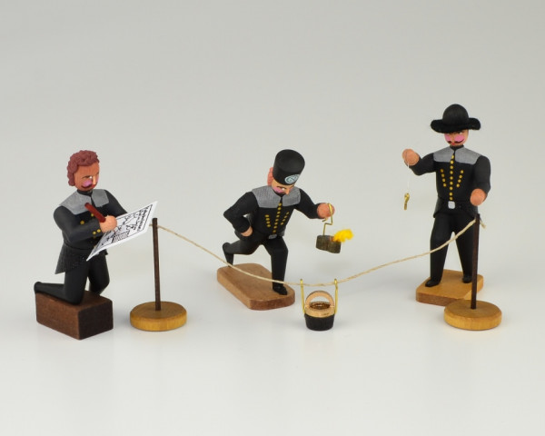 Walter Werner - Vermessung - 3 Bergleute