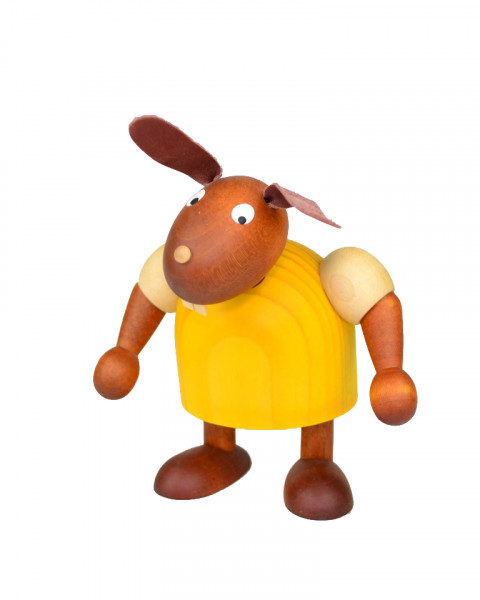 Drechslerei Martin - Hase stehend gelb