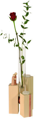 Ulmik - MODERN LINE Sternvase Natur