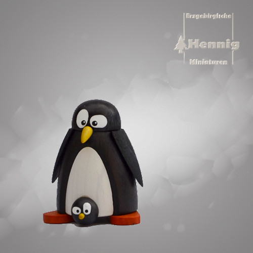Hennig Figuren - Pinguin mit Baby