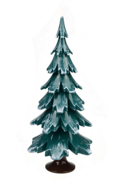 Gahlenz - Baum grün-weiß lackiert 15,5 cm