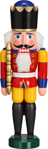 Seiffener Volkskunst eG - Nussknacker König rot 29 cm