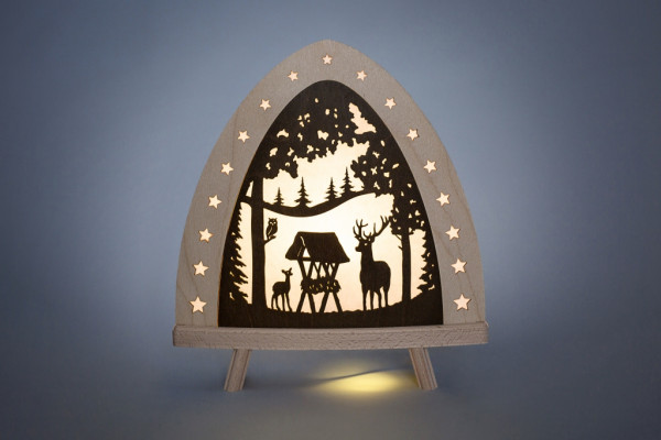 Weigla - Standleuchte LED &quot;Hirsch&quot;