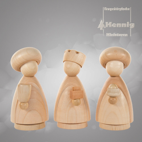 Hennig Figuren - Heiligen 3 Könige modern groß natur