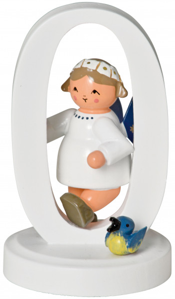 KWO - Zahl "0" mit Engel