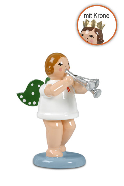 Ellmann - Engel mit Martinstrompete mit Krone