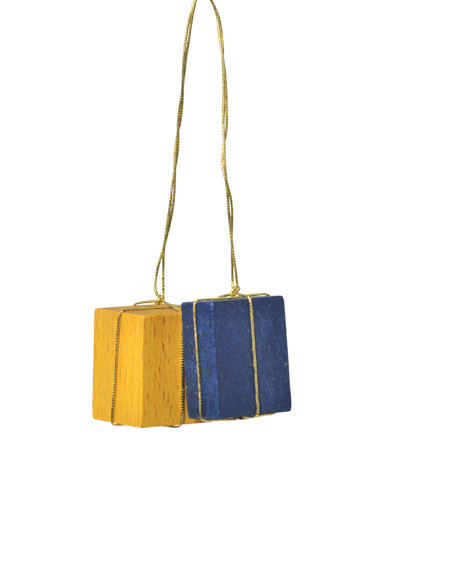 KWO - Baumbehang "Pakete gelb/blau"