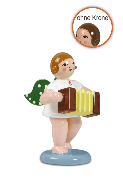 Ellmann - Engel mit Harmonika ohne Krone