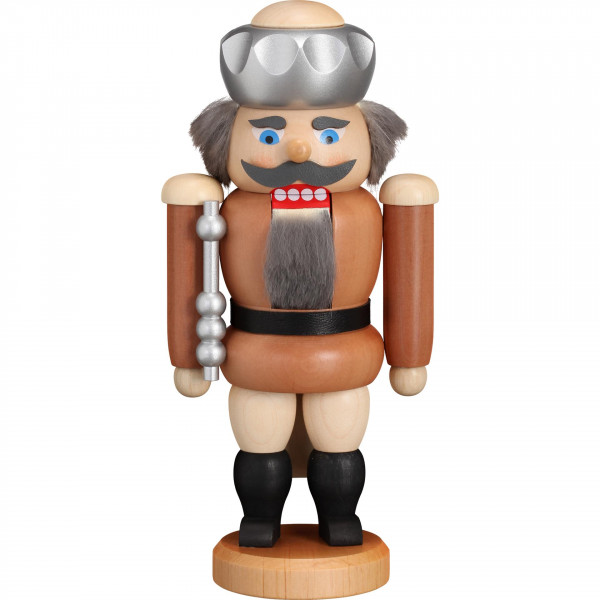 Seiffener Volkskunst eG - Nussknacker König Edelholzausführung >>Elsbeere<<