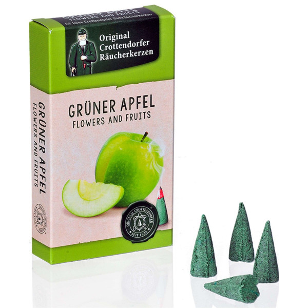 Crottendorfer Räucherkerzen - Grüner Apfel