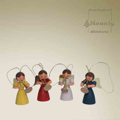 Hennig Figuren - Engelchen Baumschmuck Set