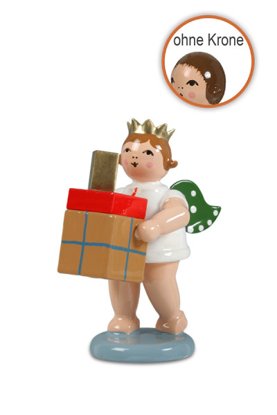 Ellmann - Geschenkeengel mit Paketen ohne Krone