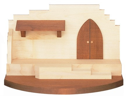 Ulmik - Krippenhaus Mittelteil