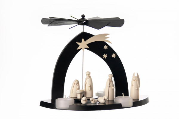 Schalling - Black Pyramide Christgeburt mit Hirte