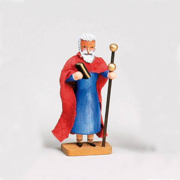 Walter Werner - Apostel Jakobus der Ältere mit Buch und Pilgerstab