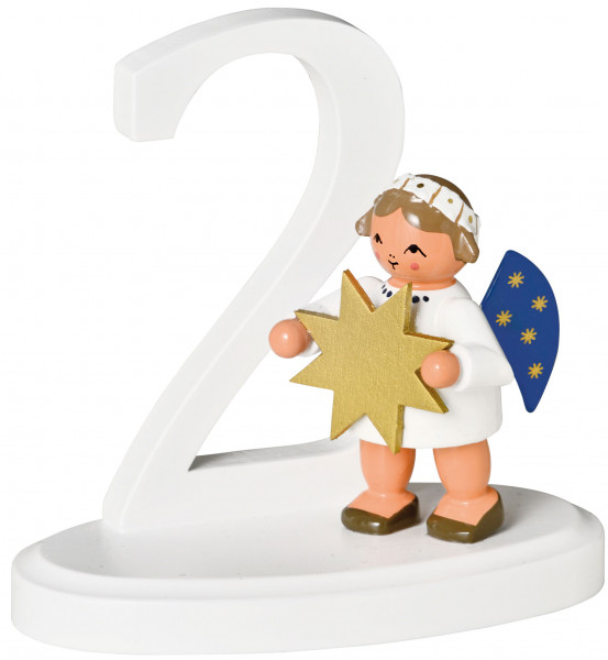 KWO - Zahl "2" mit Engel