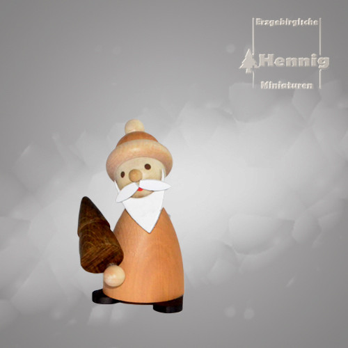 Hennig Figuren - Ruprecht mit Baum natur