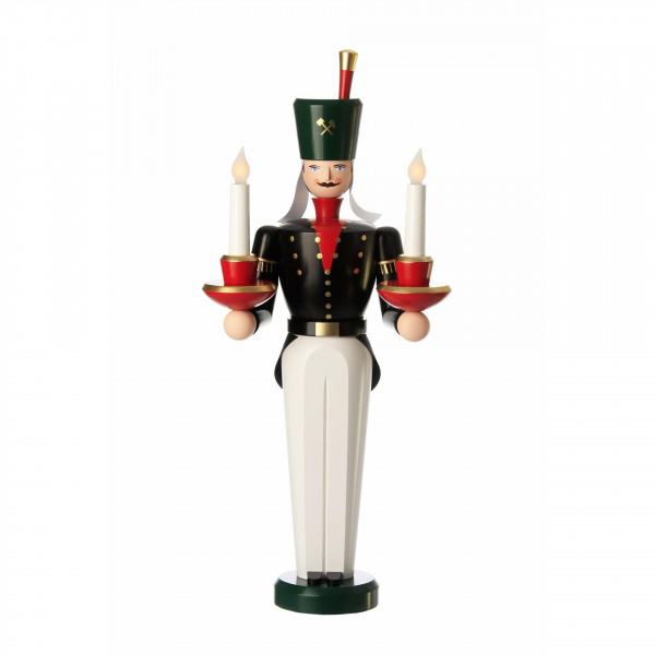 Schalling - Lichterbergmann, elektrisch beleuchtet, 49 cm farbig