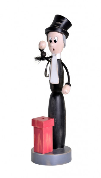 KWO - Räuchermännchen Schornsteinfeger &quot;Shabby Chic&quot; 40 cm