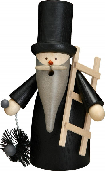 Seiffener Volkskunst eG - Räuchermännchen Schornsteinfegerwichtel 16 cm