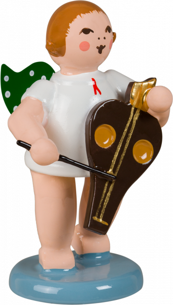 Ellmann - Engel mit Streichzither, mit Krone