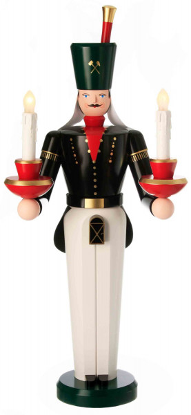 Schalling - Lichterbergmann Großfigur, farbig, el. beleuchtet 80 cm