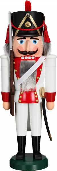 Seiffener Volkskunst eG - Nussknacker Grenadier rot 39 cm