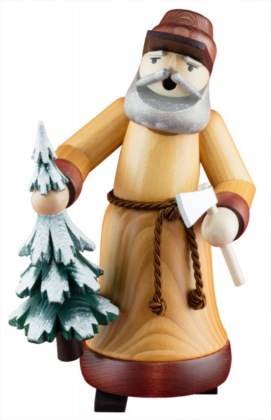 Ulmik - Räuchermann Baummauser gebeizt