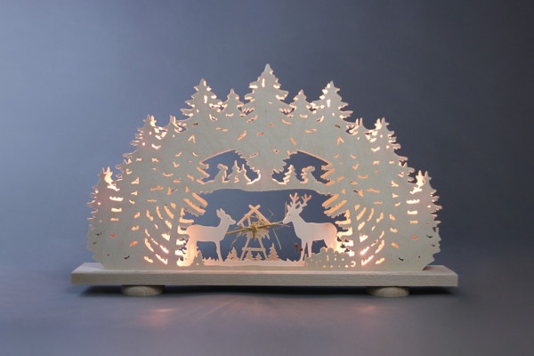 Weigla - Lichterbogen 10 flg. "Futterkrippe"