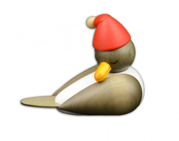 Drechslerei Martin - Weihnachtsmöwe schlafend, grau