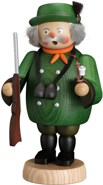 Seiffener Volkskunst eG - Räuchermännchen Jäger 19 cm