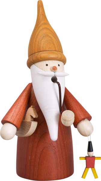 Seiffener Volkskunst eG - Räuchermännchen Spielzeugwichtel 16 cm