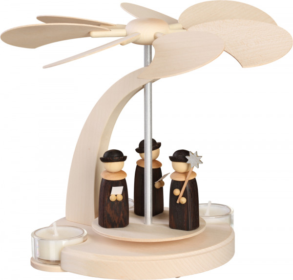 Seiffener Volkskunst eG - Bogenpyramide klein Weihnachtssänger 18 cm
