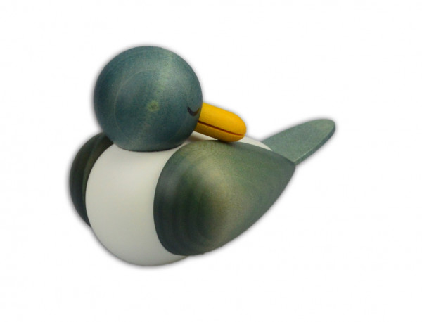 Drechslerei Martin - Möwe schlafend, hellblau