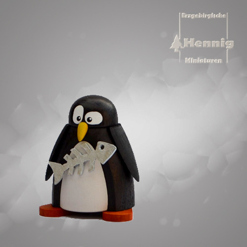 Hennig Figuren - Pinguin mit Fisch