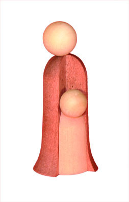 Ulmik - MODERN LINE Geborgenheit, 7 cm gebeizt