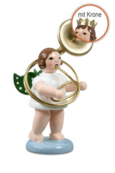 Ellmann - Engel mit Sousaphon mit Krone