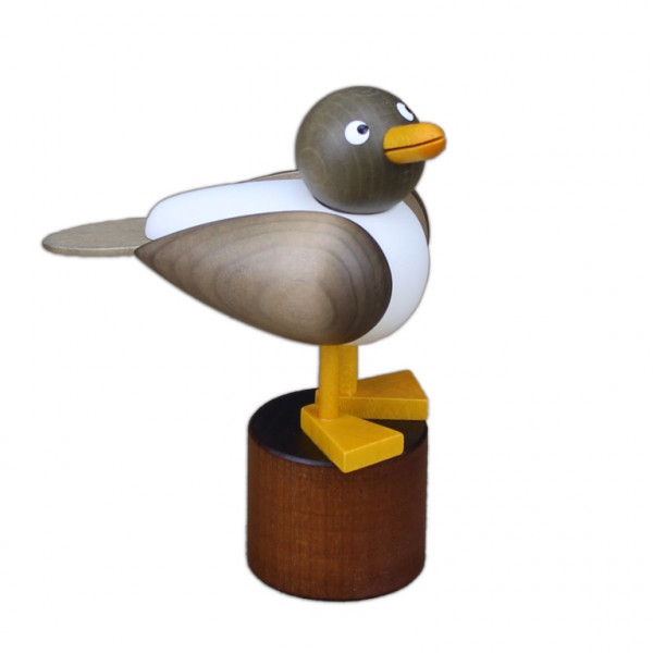 Drechslerei Martin - Möwe, grau