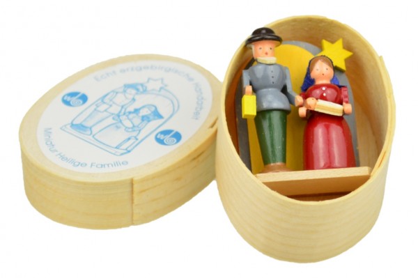 Wolfgang Braun - Miniatur in Spandose mit Christi Geburt