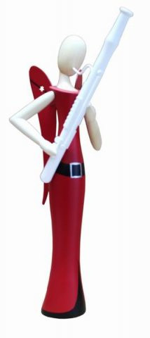 Kollektion Sternkopf - Engel mit Fagott stehend