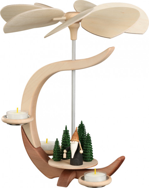 Seiffener Volkskunst eG - Pyramide C Form Bergwichtel 30 cm