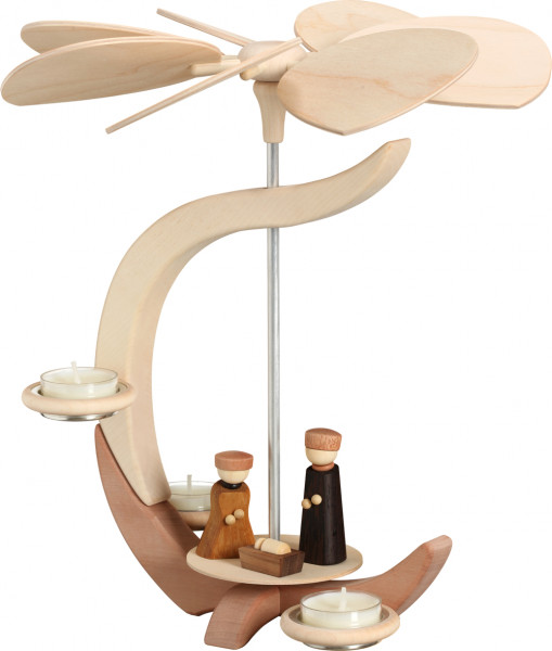 Seiffener Volkskunst eG - Pyramide C-Form Christi Geburt 30 cm